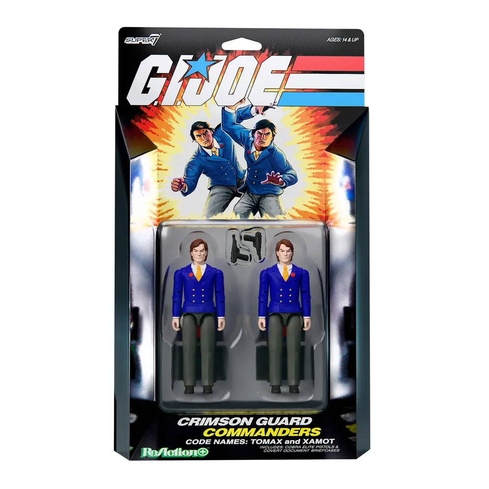 Super7 ReAction+ Tomax si Xamot figurine 2-pack