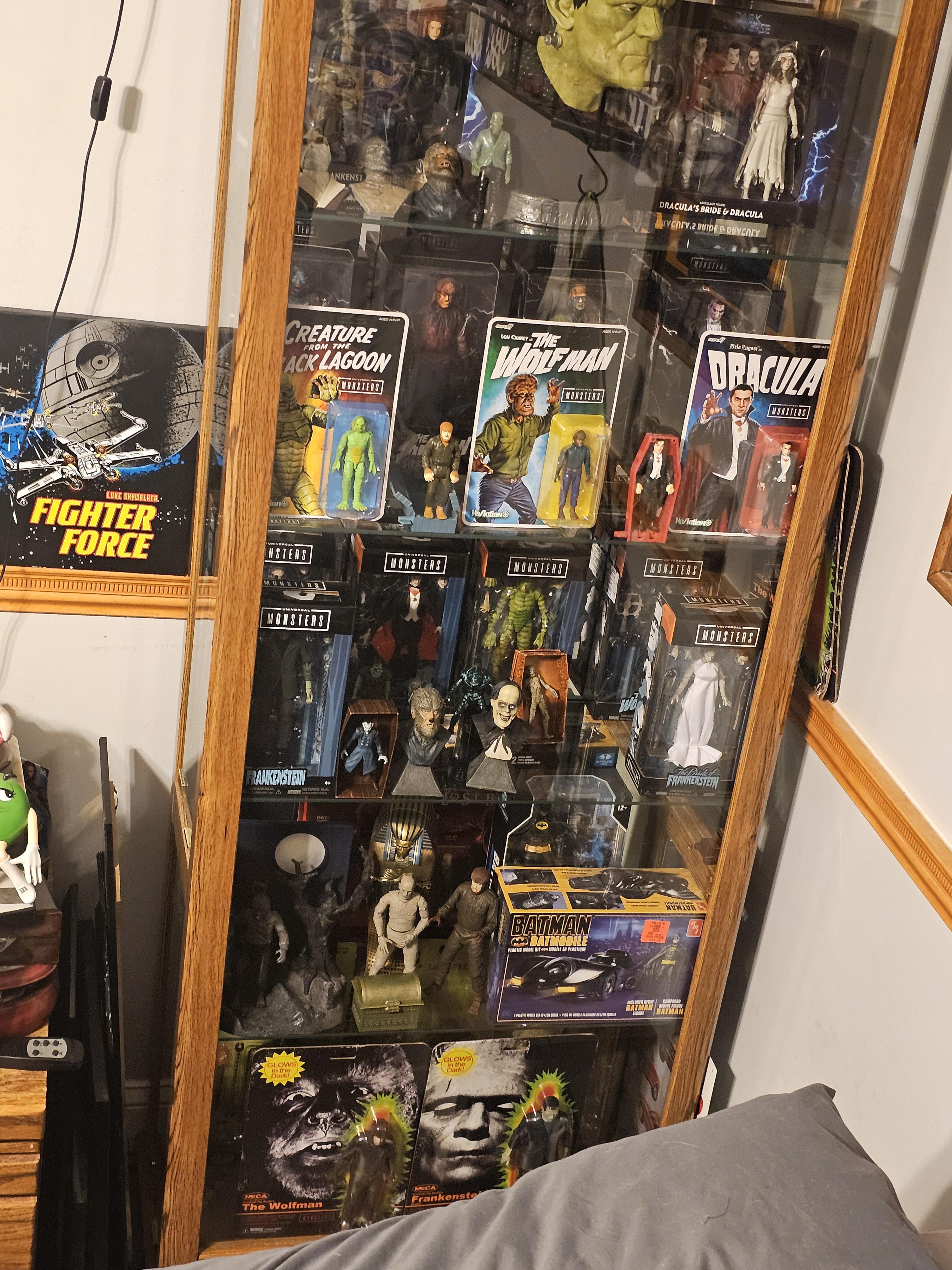 Super7 ReAction+ Universal Monsters Wave 1 set 3 figurine horror