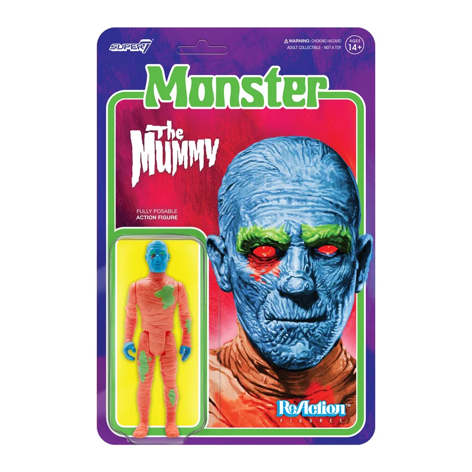 Super7 Universal Monsters ReAction figurina Mummy costum