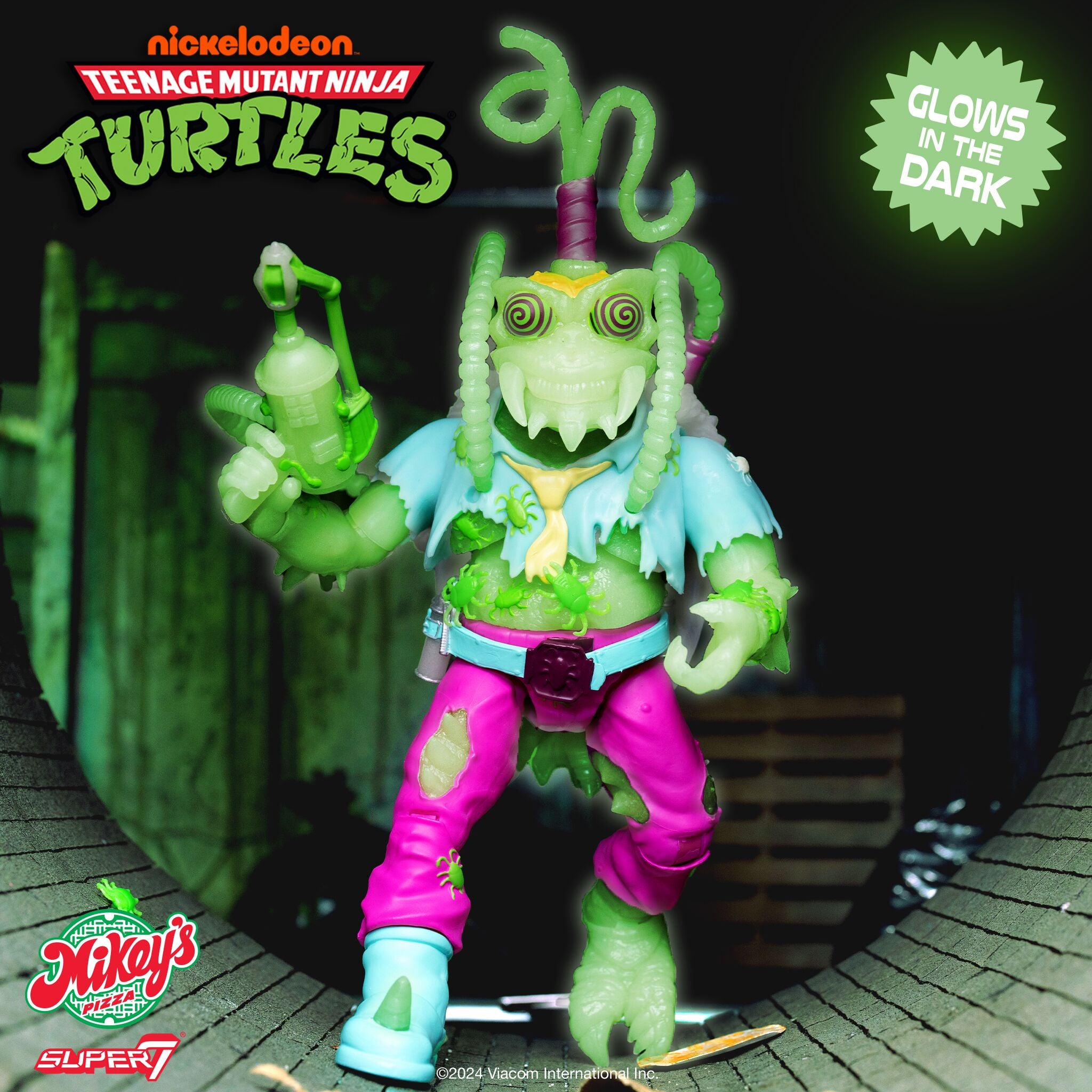 Super7 TMNT Ultimates Scumbug Glow figurină 18 cm