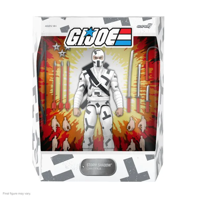 Super7 Ultimates Storm Shadow Camouflage figurina 18 cm