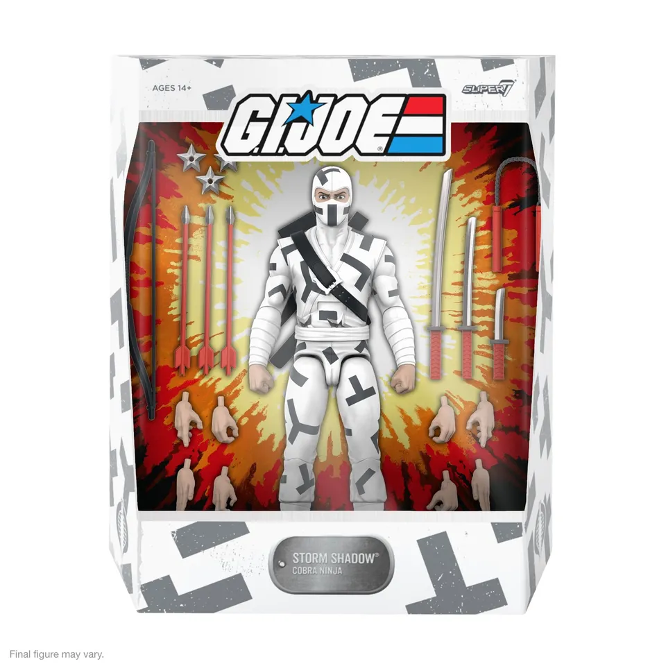 Super7 Ultimates Storm Shadow Camouflage figurina 18 cm