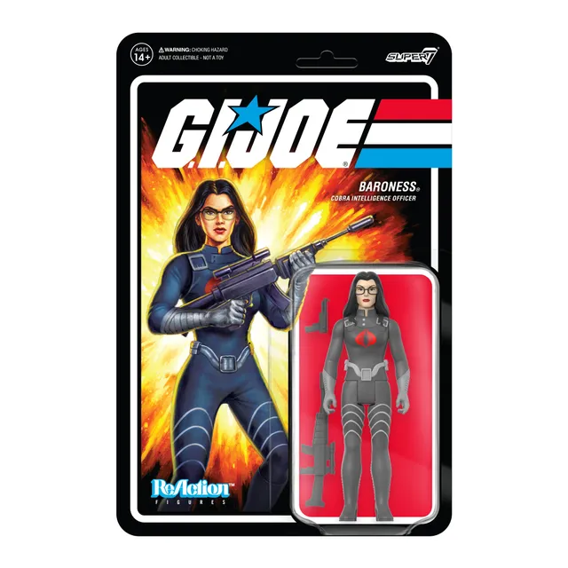 Super7 ReAction Baroness Cartoon V2 figurina 9,5 cm