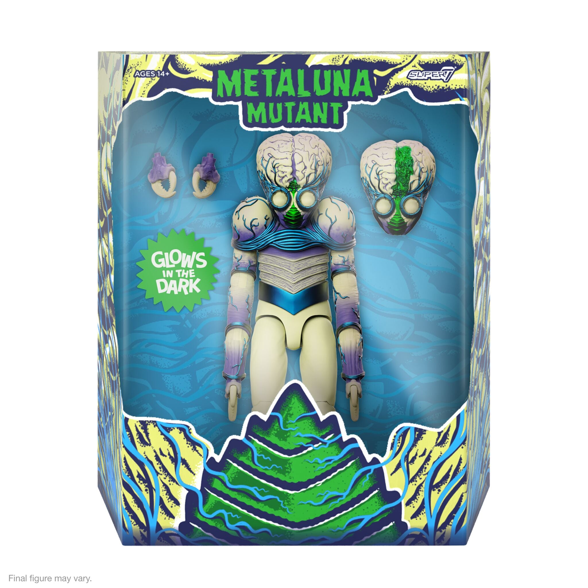 Super7 Ultimates Metaluna Mutant figurină fosforescentă 18 cm