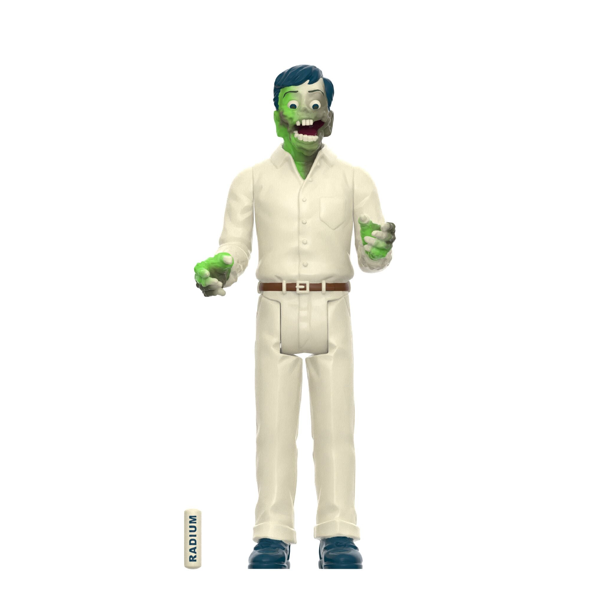 Super7 Pre-Code Horror Radium Man Glow figurina fosforescenta