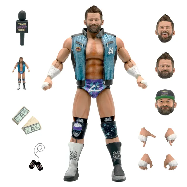 Super7 Ultimates Wrestling Wave 1 Matt Cardona figurină 18 cm