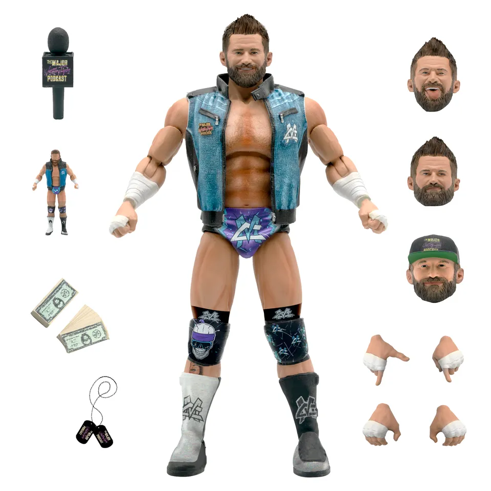 Super7 Ultimates Wrestling Wave 1 Matt Cardona figurină 18 cm