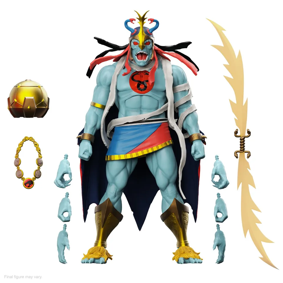 Super7 ThunderCats ULTIMATES Mumm-Ra figurina LED