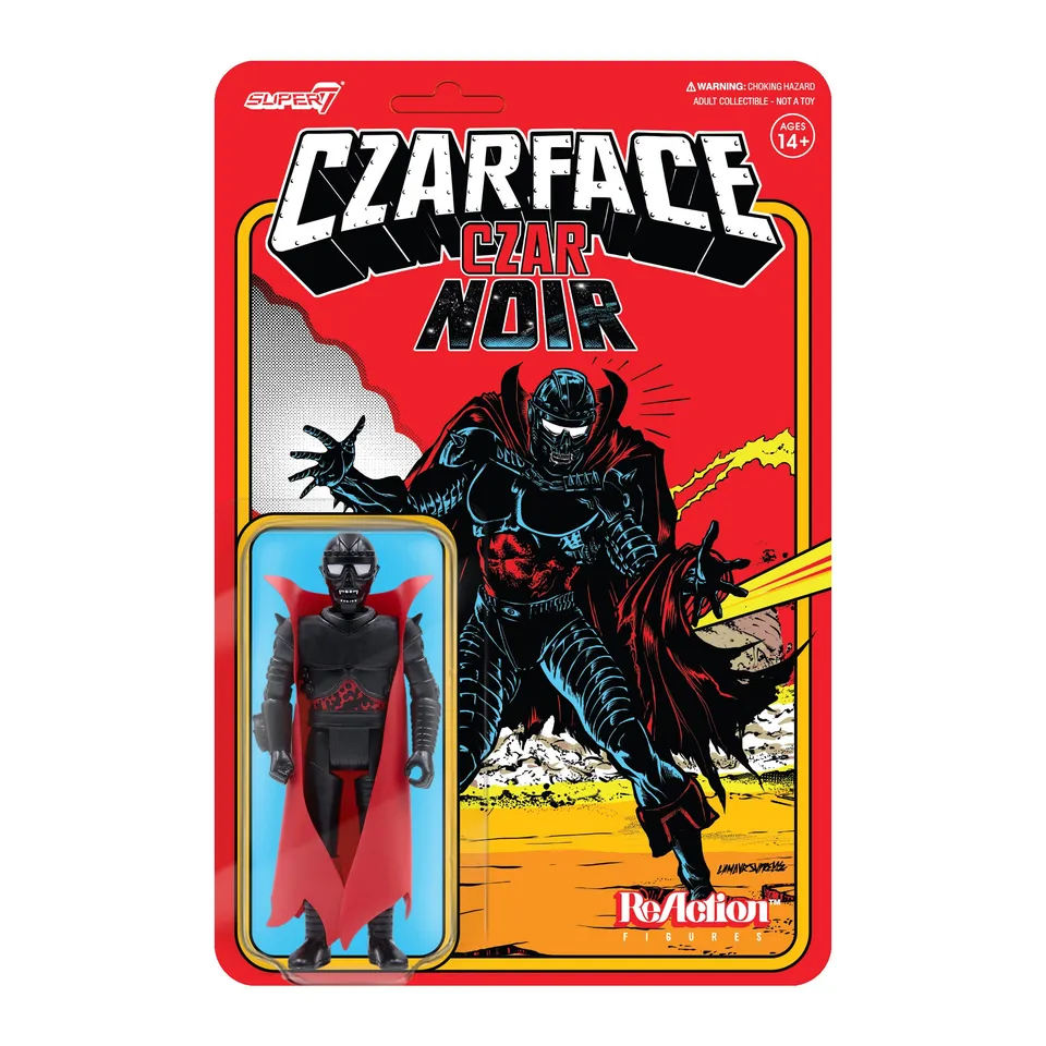 Super7 Czarface Noir ReAction figurină neagră 9,5 cm