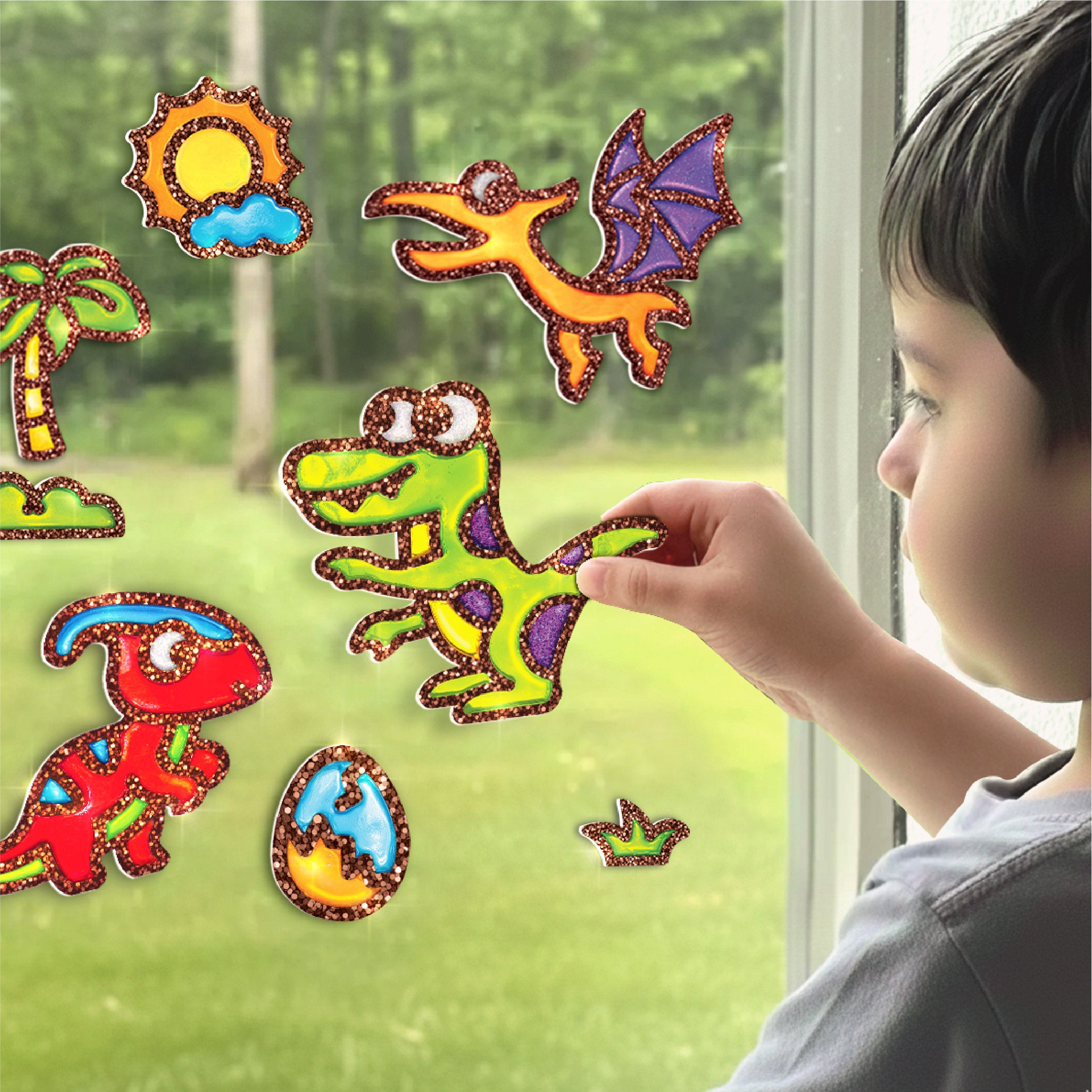 Imagimake Jelly Stickers Dino stickere 3D dinozauri