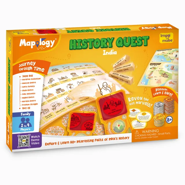Imagimake Mapology History Quest joc educativ