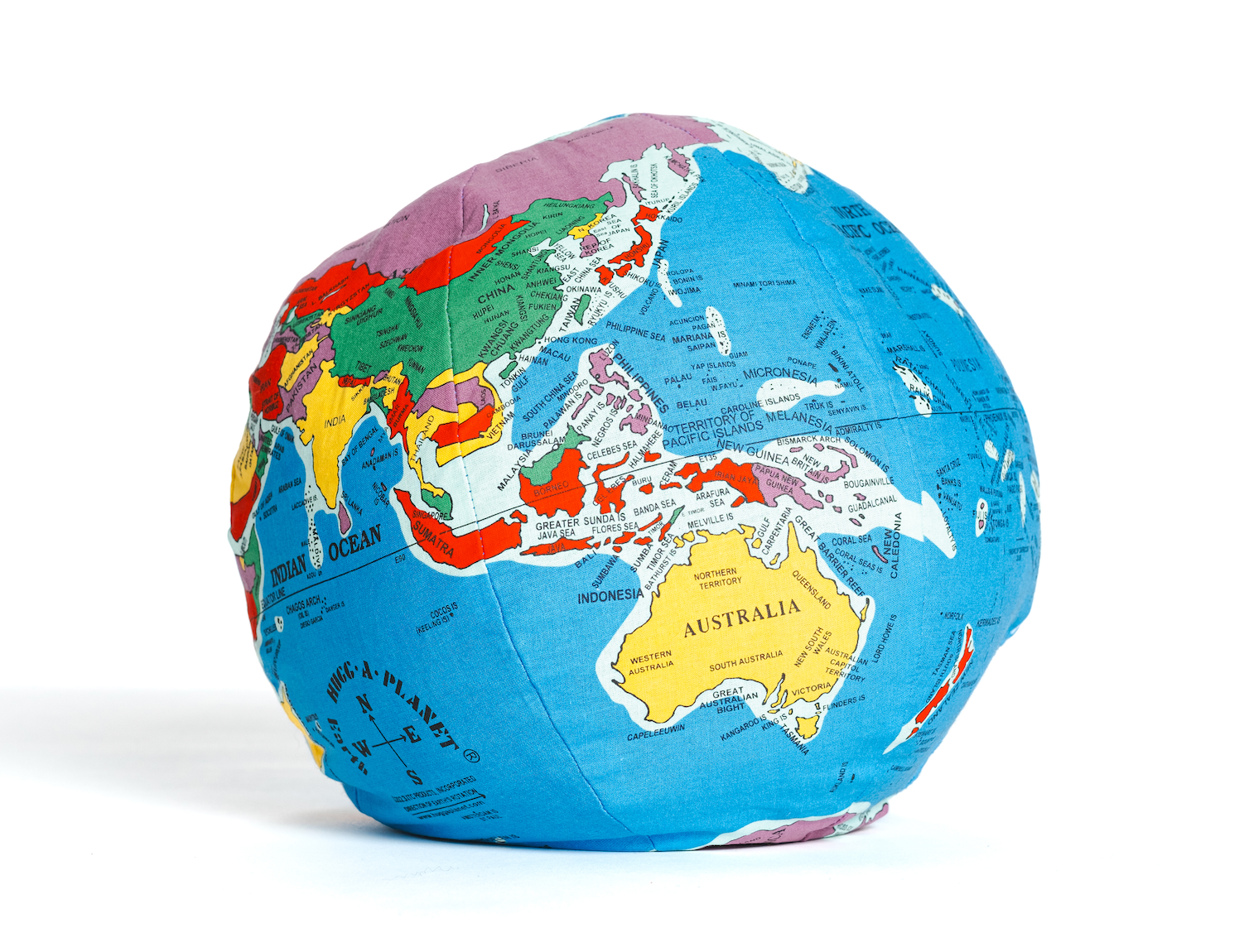 Hugg a Planet Classic Earth glob moale educational 12 inch