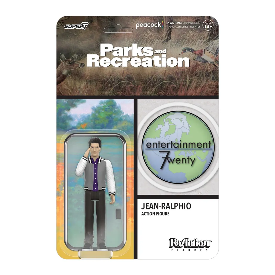 Super7 Parks Recreation ReAction Jean-Ralphio figurina