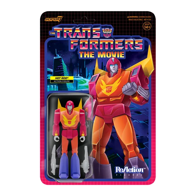 Super7 Transformers Hot Rod figurina Wave 4 film 1986