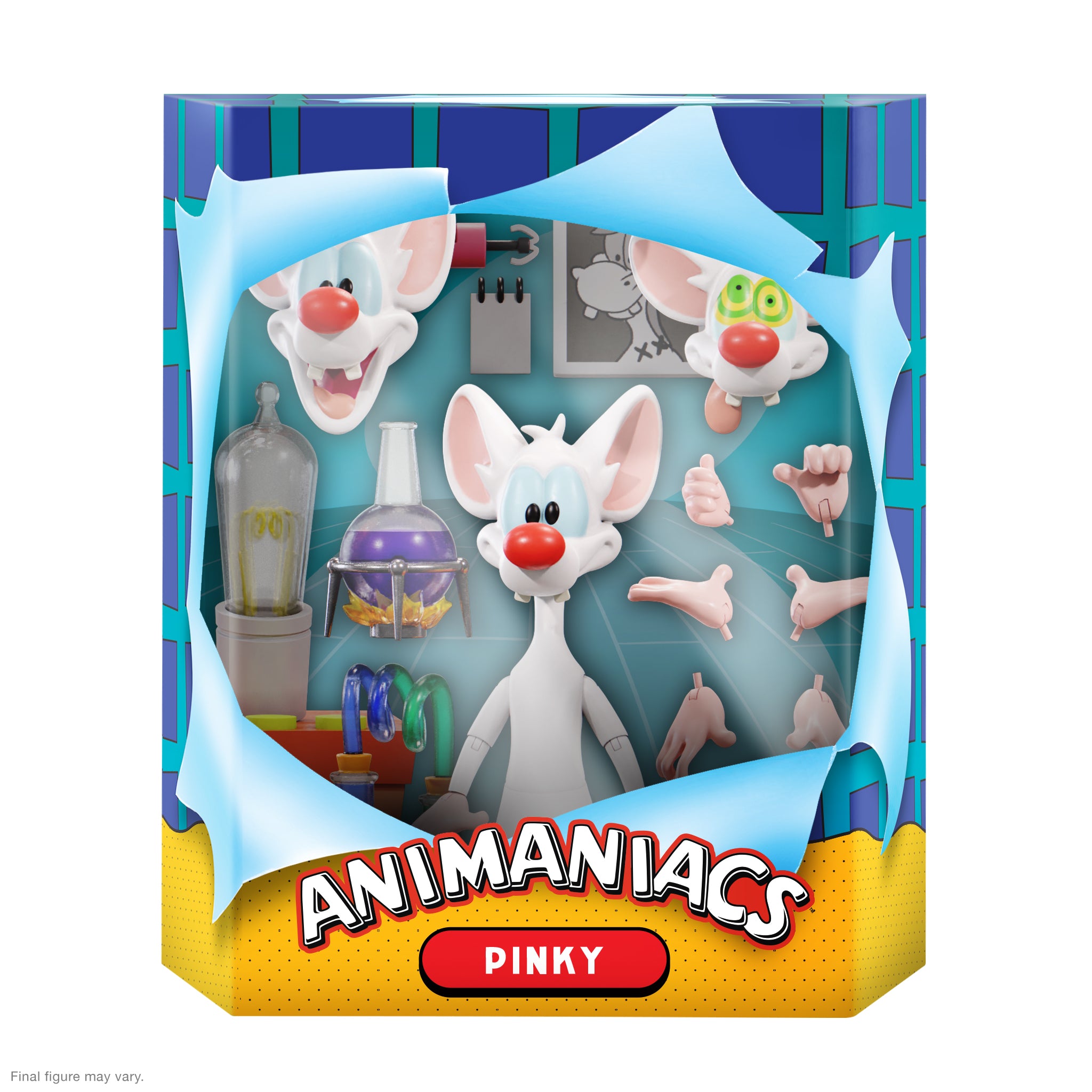 Super7 Animaniacs ULTIMATES Pinky figurina 7 inch articulata