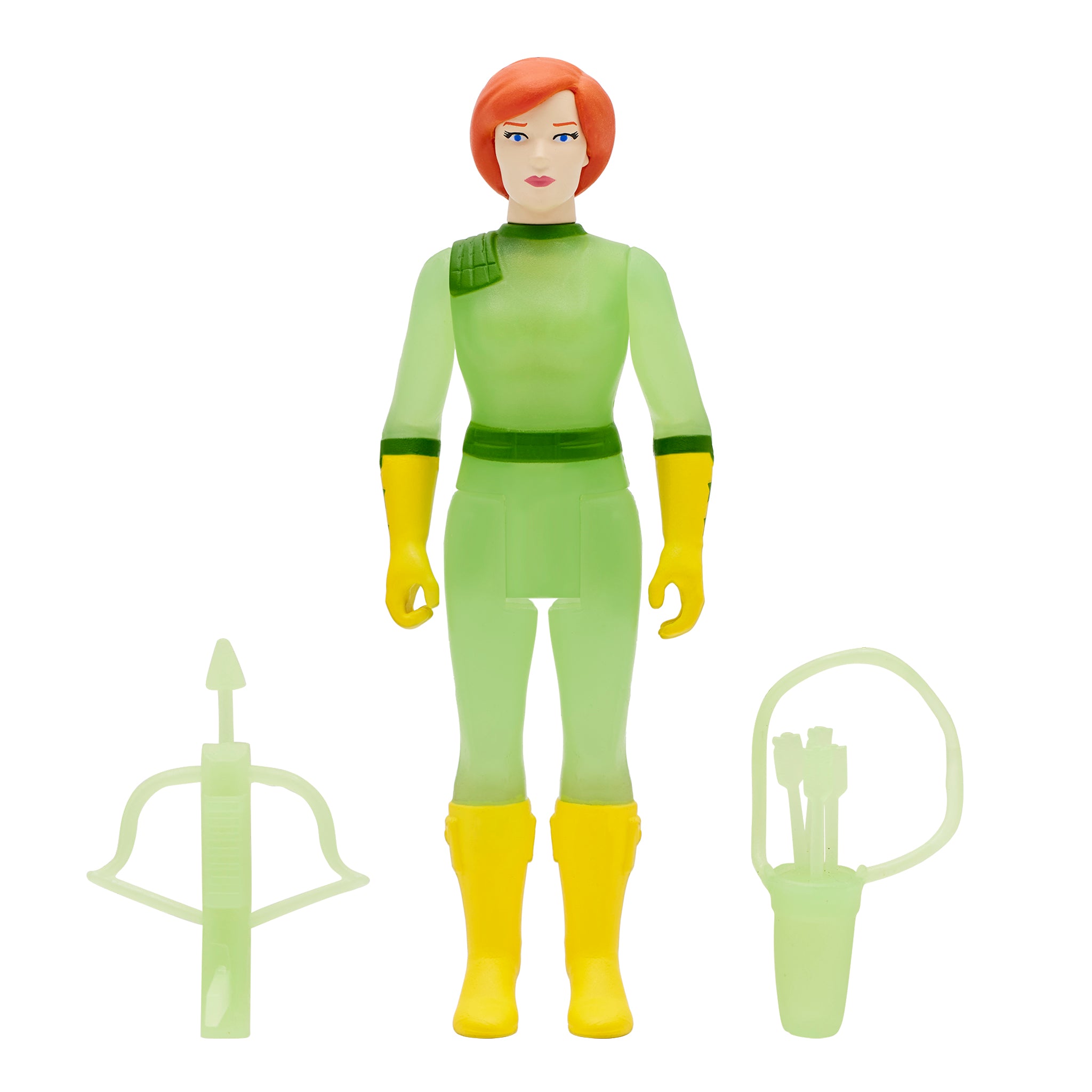 Super7 G.I. Joe ReAction Wave 1b Scarlett figurina glow