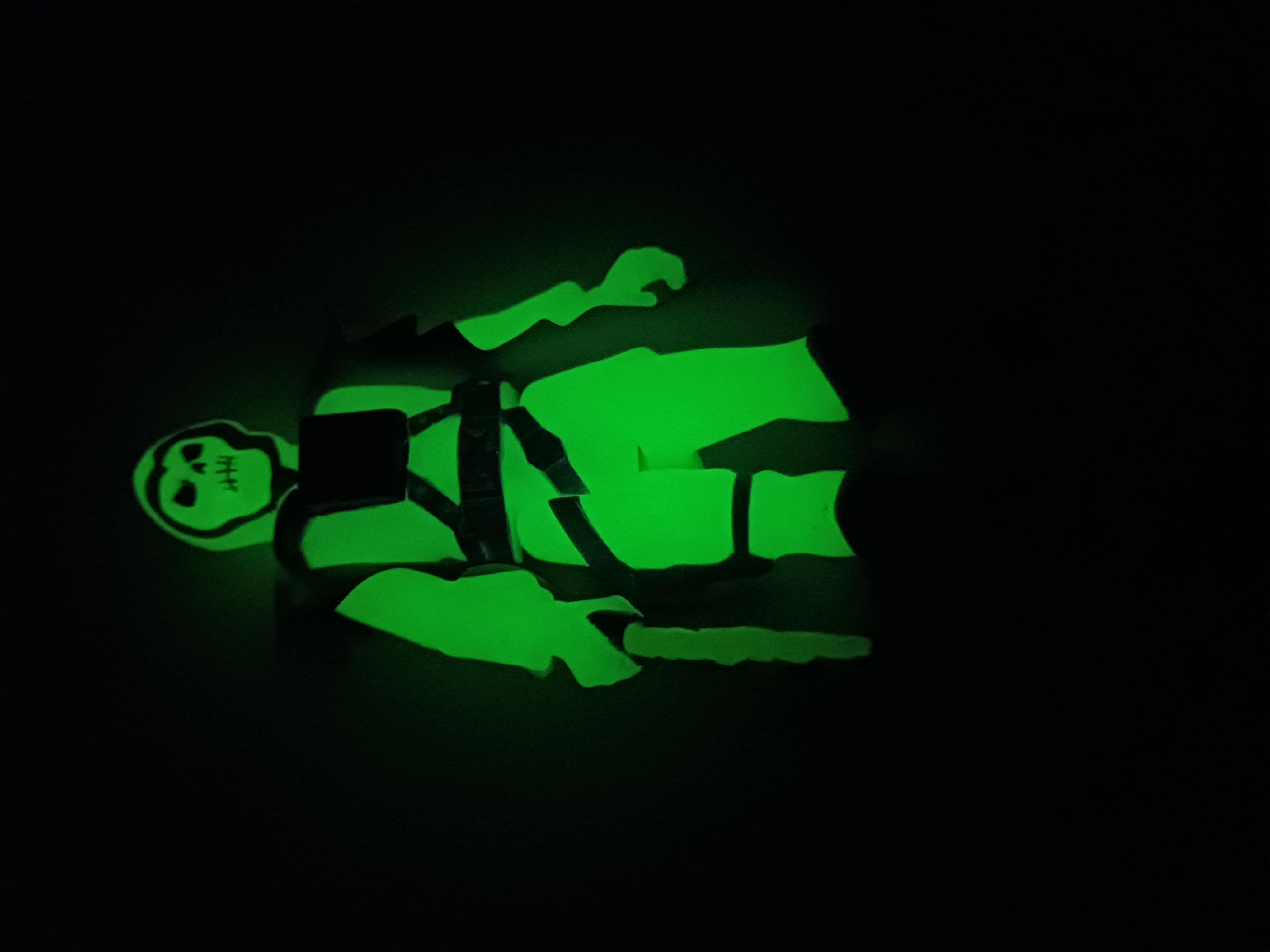 Super7 Phantom Starkiller ReAction figurina fosforescenta