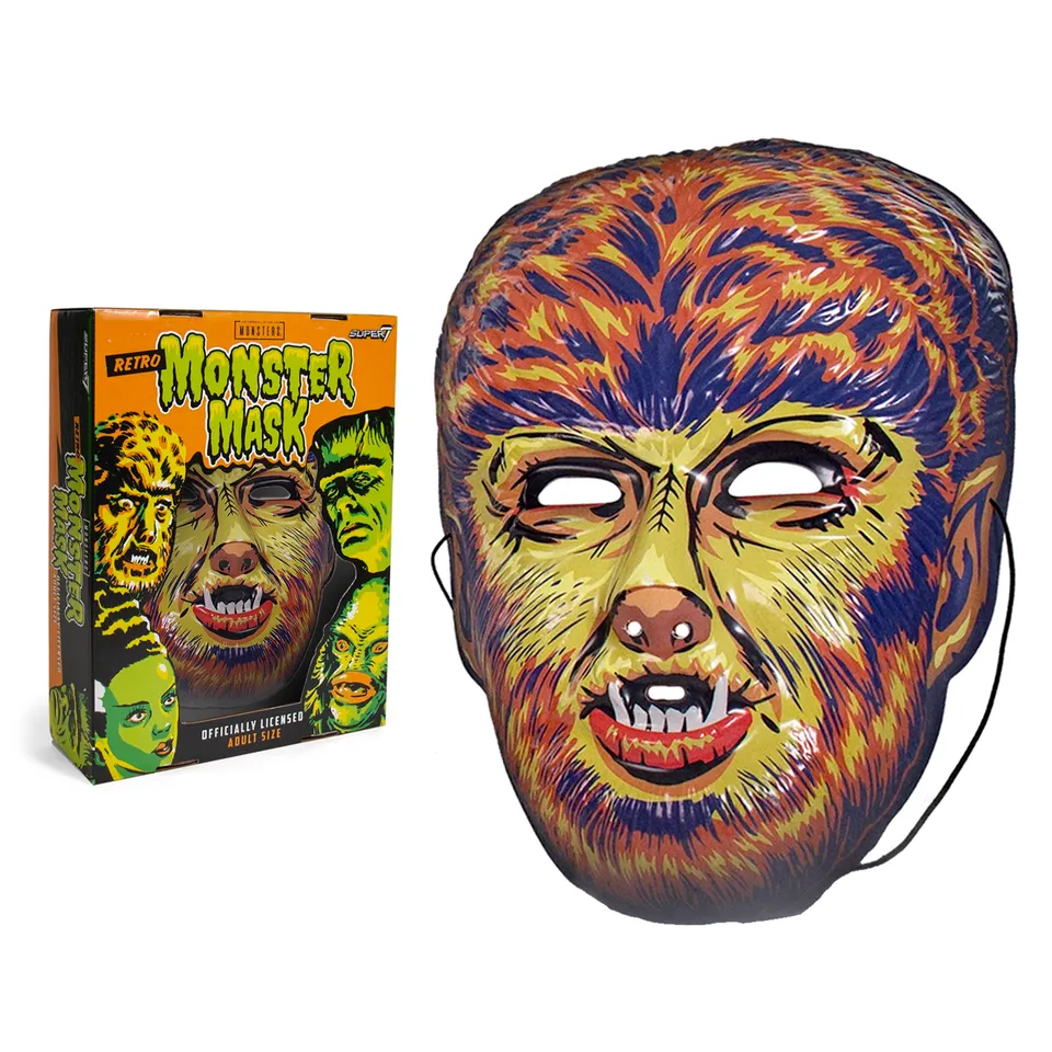 Super7 Universal Monsters Wolf Man masca galbena