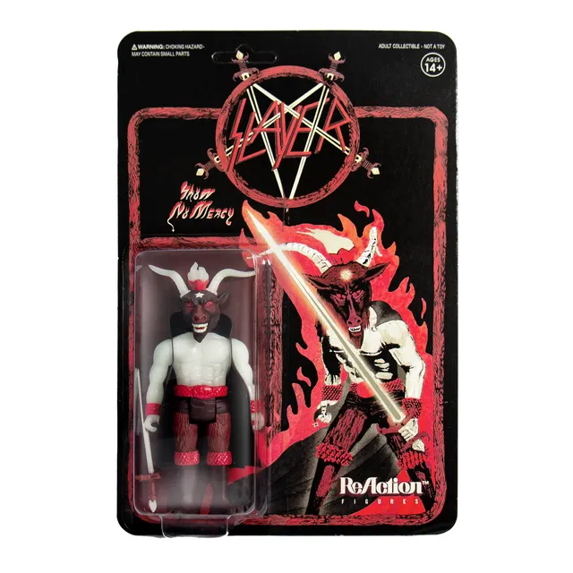 Super7 ReAction Slayer Minotaur figurina fosforescenta