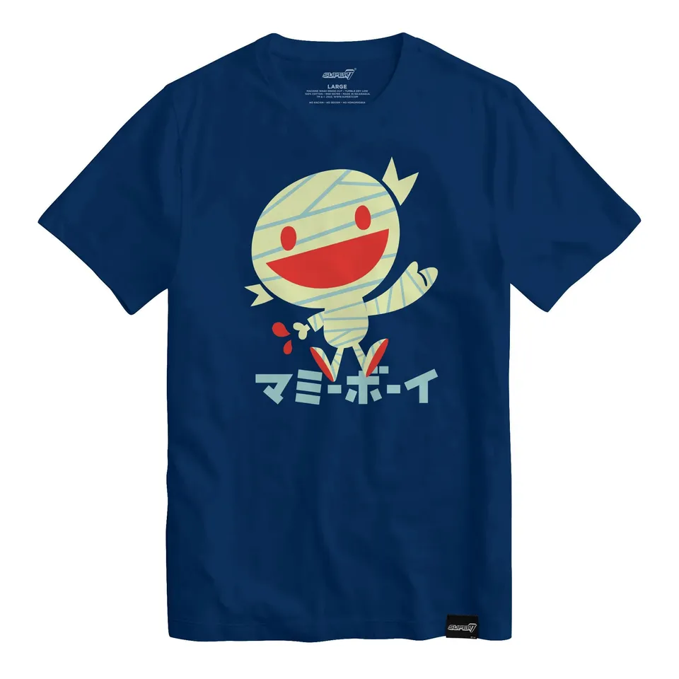 Super7 The Beast is Back tricou bumbac bleumarin Mummy Boy