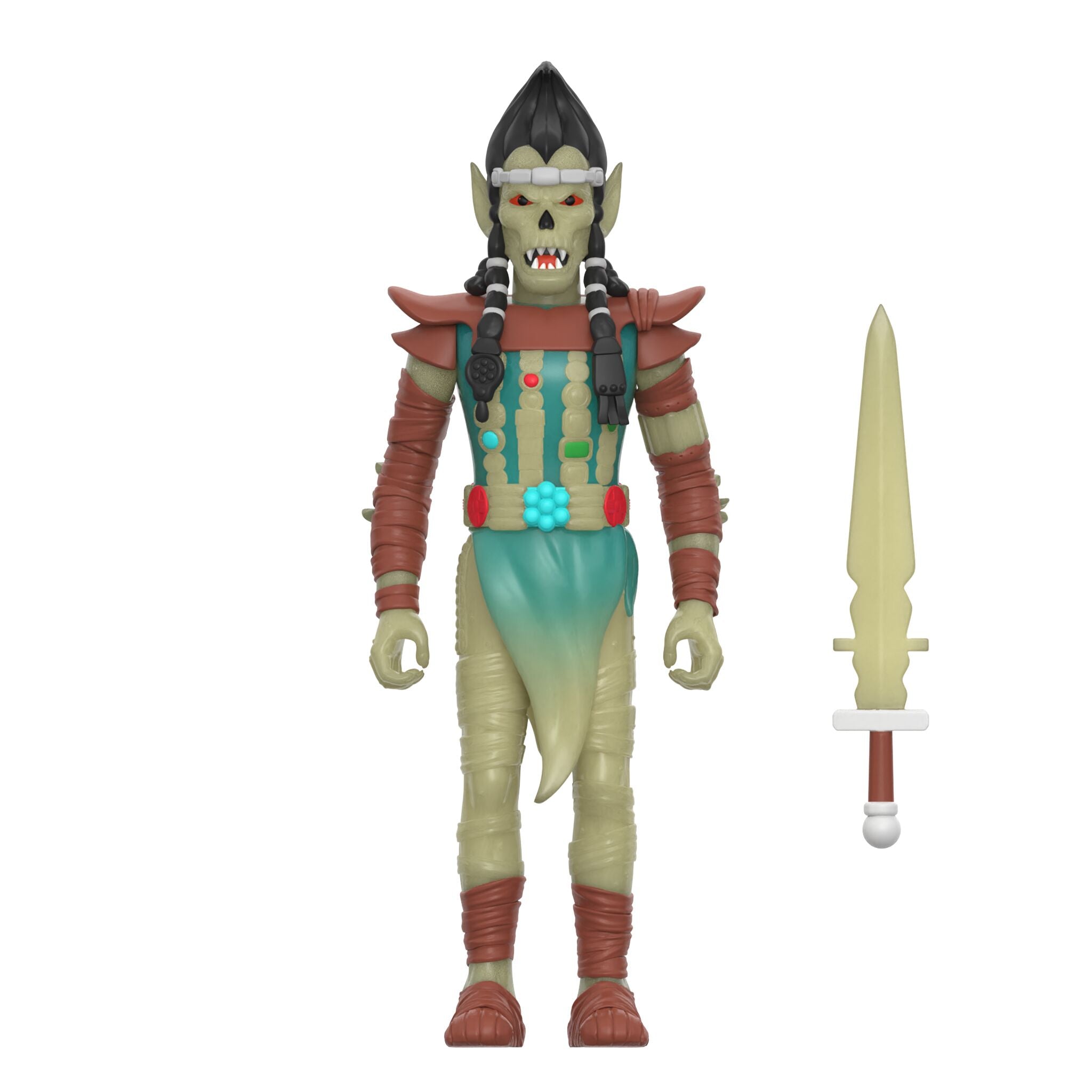 Super7 ReAction Githyanki figurina fosforescenta glow