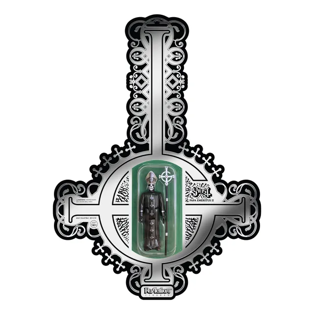 Super7 ReAction Papa Emeritus II figurina Live Guise ochelari