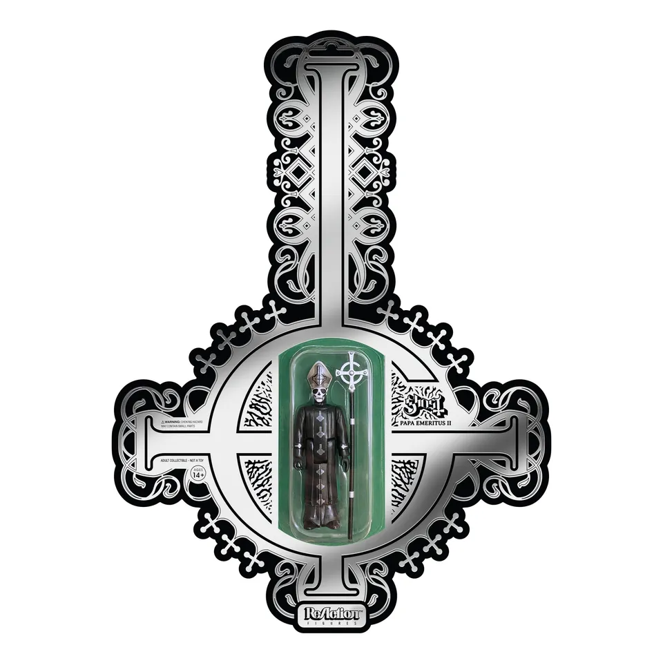 Super7 ReAction Papa Emeritus II figurina Live Guise ochelari