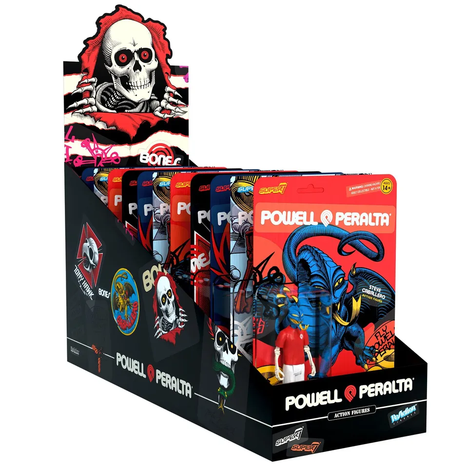Super7 Powell-Peralta ReAction Wave 05 set 12 figurine PDQ