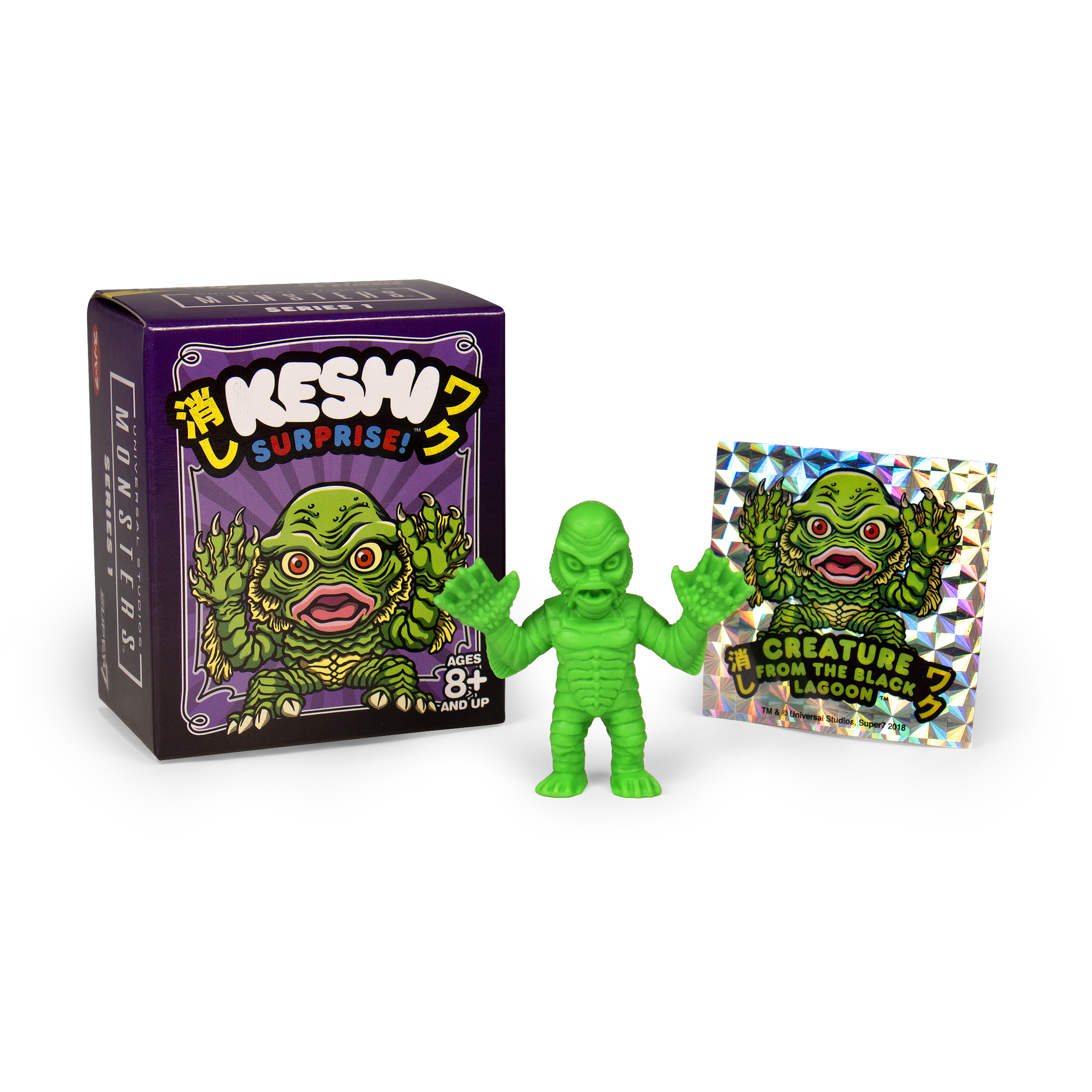 Super7 Keshi Surprise Universal Monsters cutie oarbă set 24