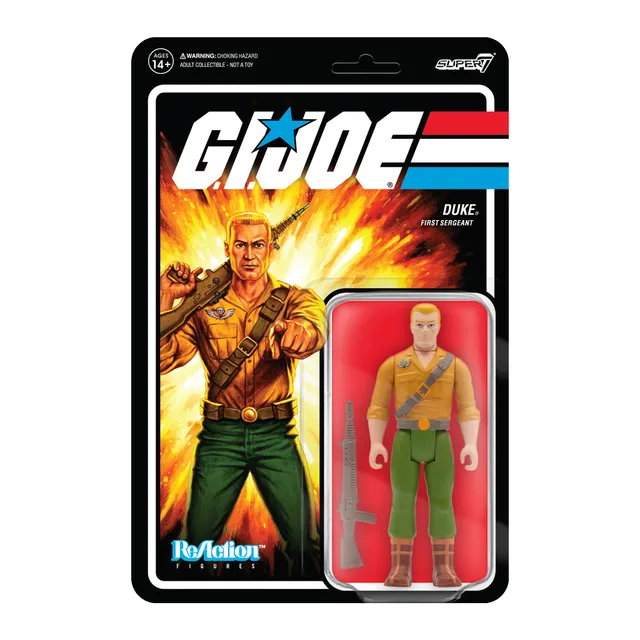 Super7 G.I. Joe Wave 2 Duke figurina 9,5 cm cu pusca