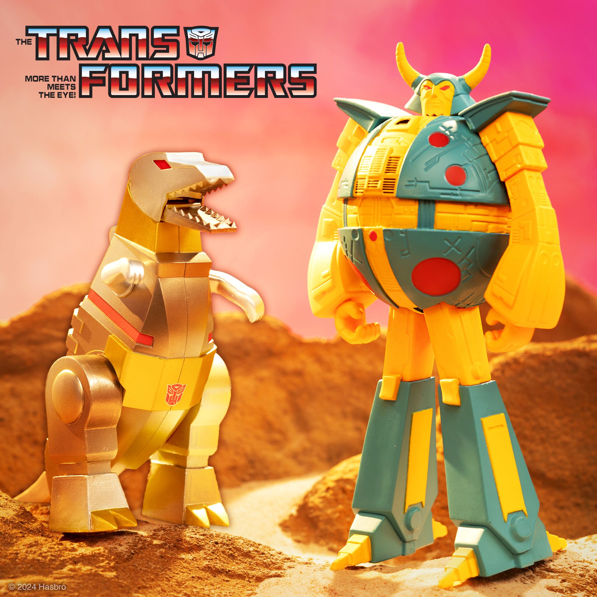 Super7 ReAction Grimlock Transformers figurina metalizata