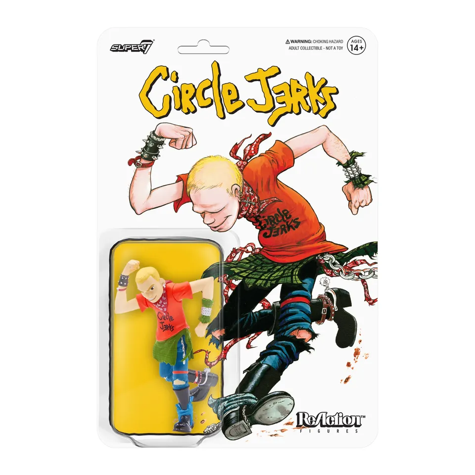 Super7 ReAction Circle Jerks Skank Man figurina punk 3.75 inch