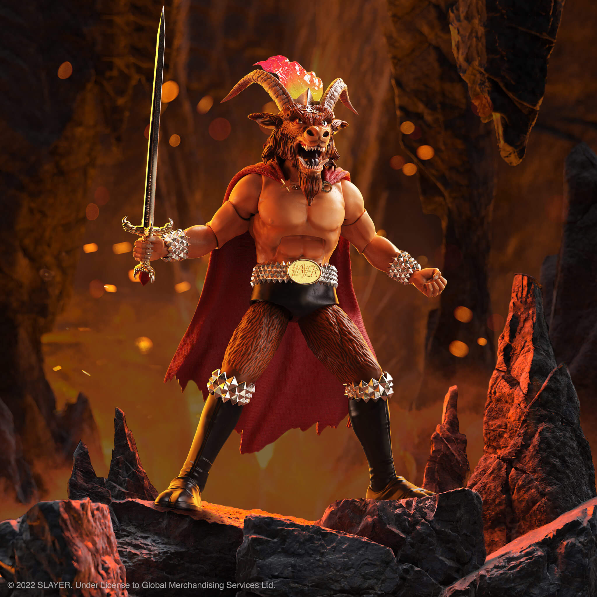 Super7 Slayer ULTIMATES Wave 01 Minotaur figurina Show No Mercy