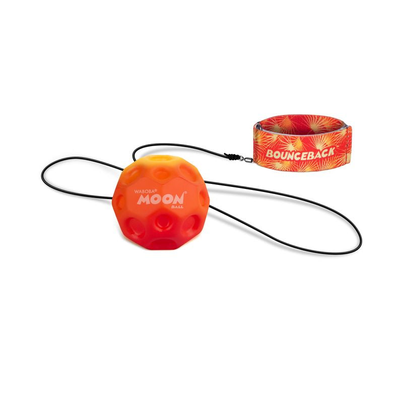 Waboba Gradient Bounceback minge elastic verde