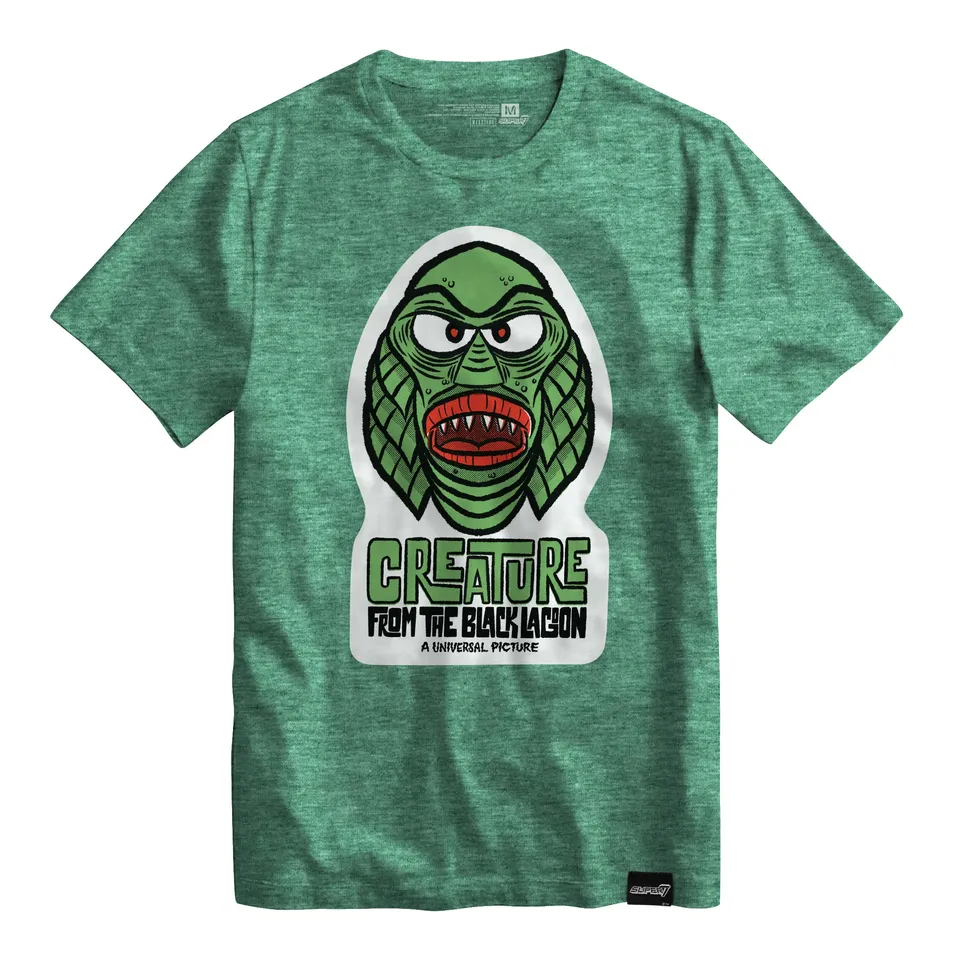 Super7 Universal Monsters FreakyFaces tricou Creature Green