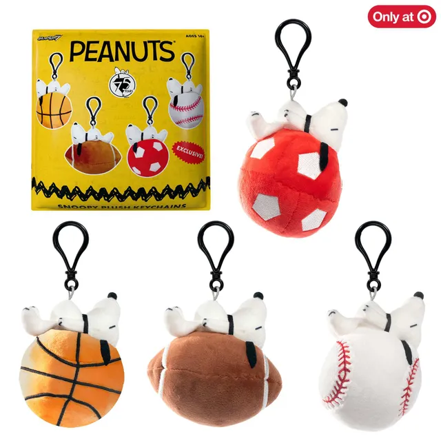 Super7 Peanuts Snoopy Sports breloc plus surpriza 10 cm