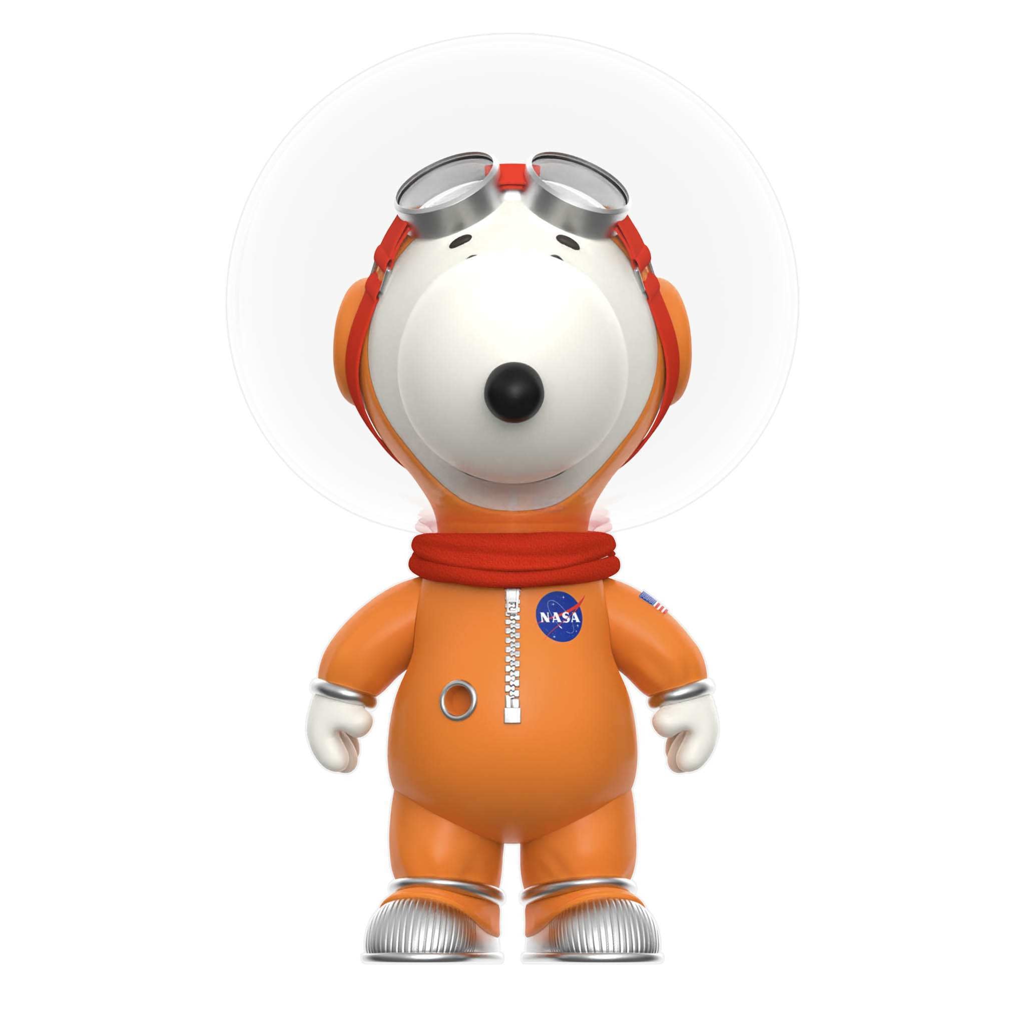 Super7 Peanuts SuperSize Snoopy figurina costum portocaliu 15