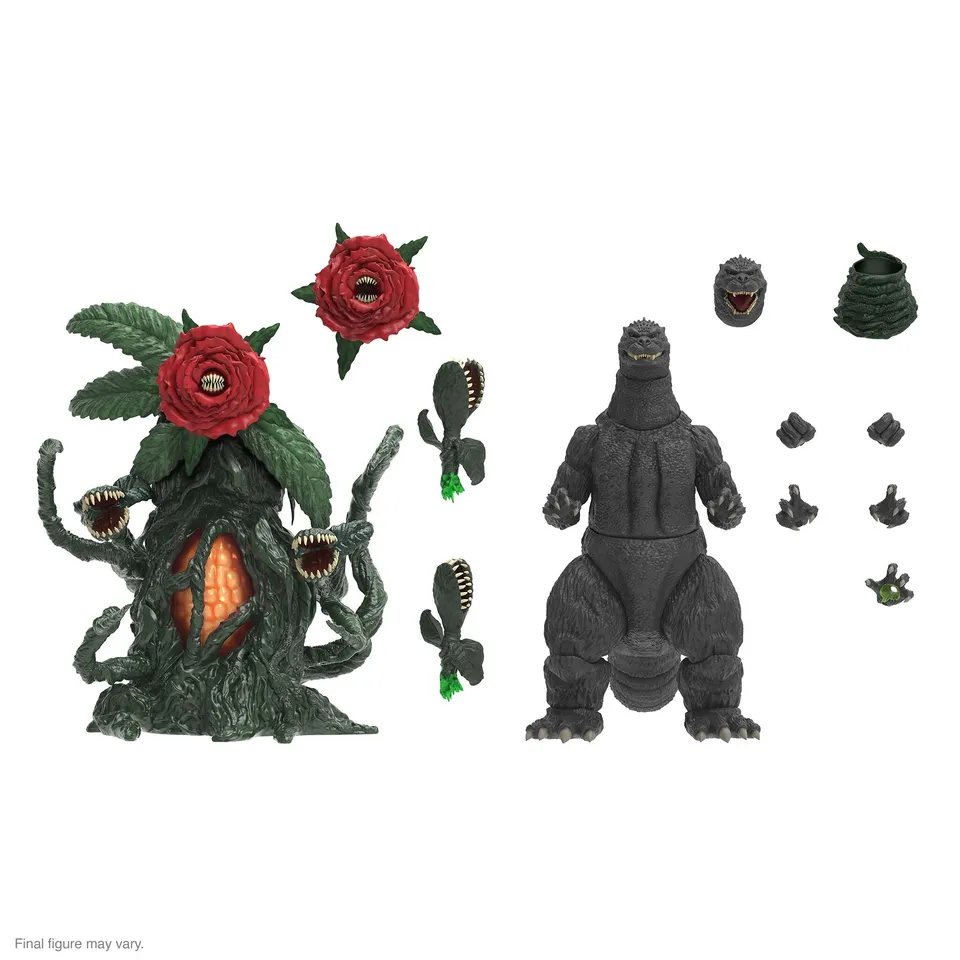 Super7 Toho ULTIMATES Wave 01 Godzilla Biollante figurine set 2 buc
