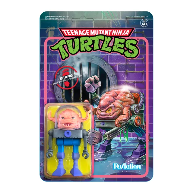 Super7 TMNT Krang figurina ReAction 9,5 cm