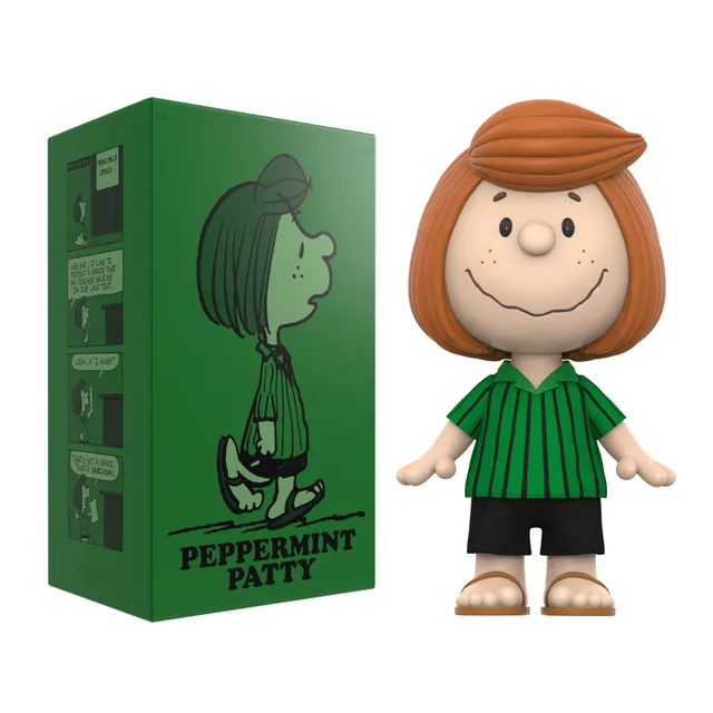 Super7 Peanuts SuperSize Peppermint Patty figurina vinil 43cm
