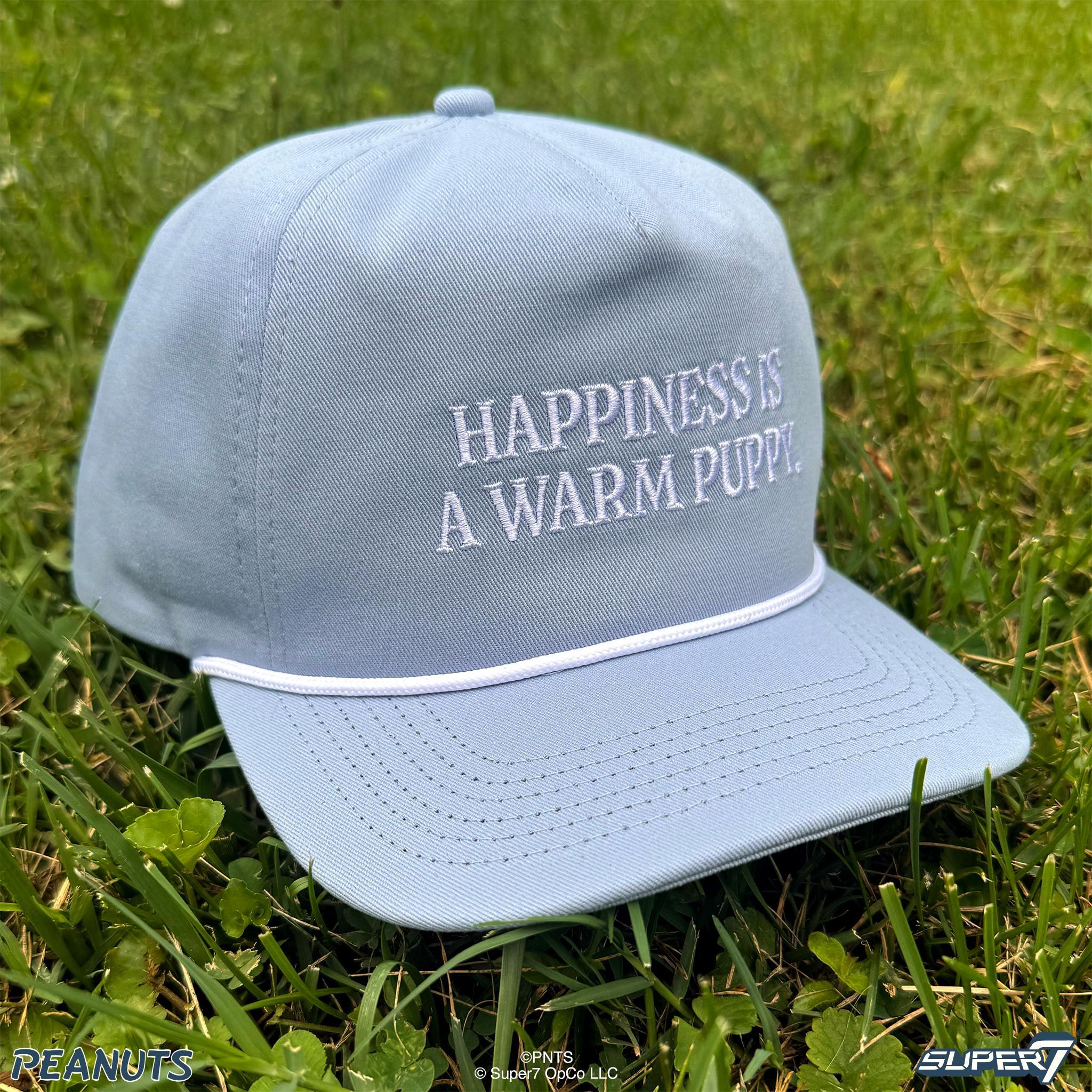 Super7 Peanuts Happiness Hat șapcă albastră bumbac reglabilă