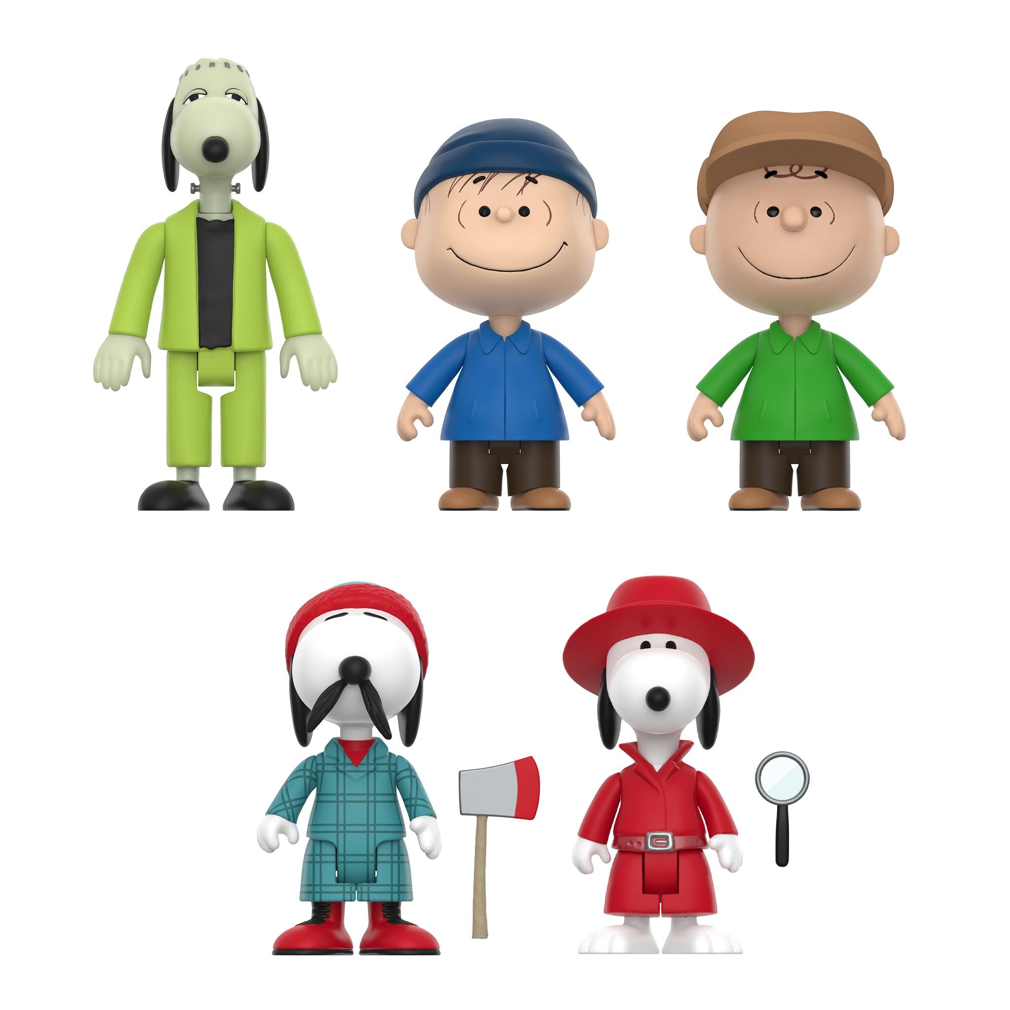Super7 Peanuts Blind Box Wave 04 figurine set 12 buc glow