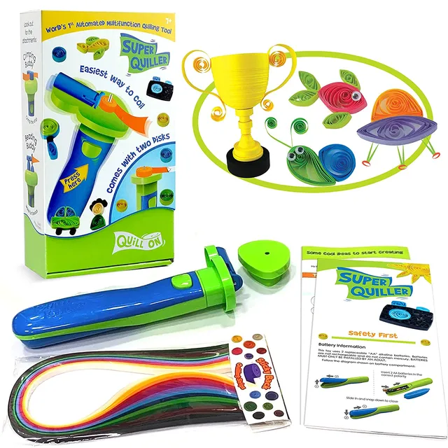 Imagimake Super Quiller unealtă quilling albastru