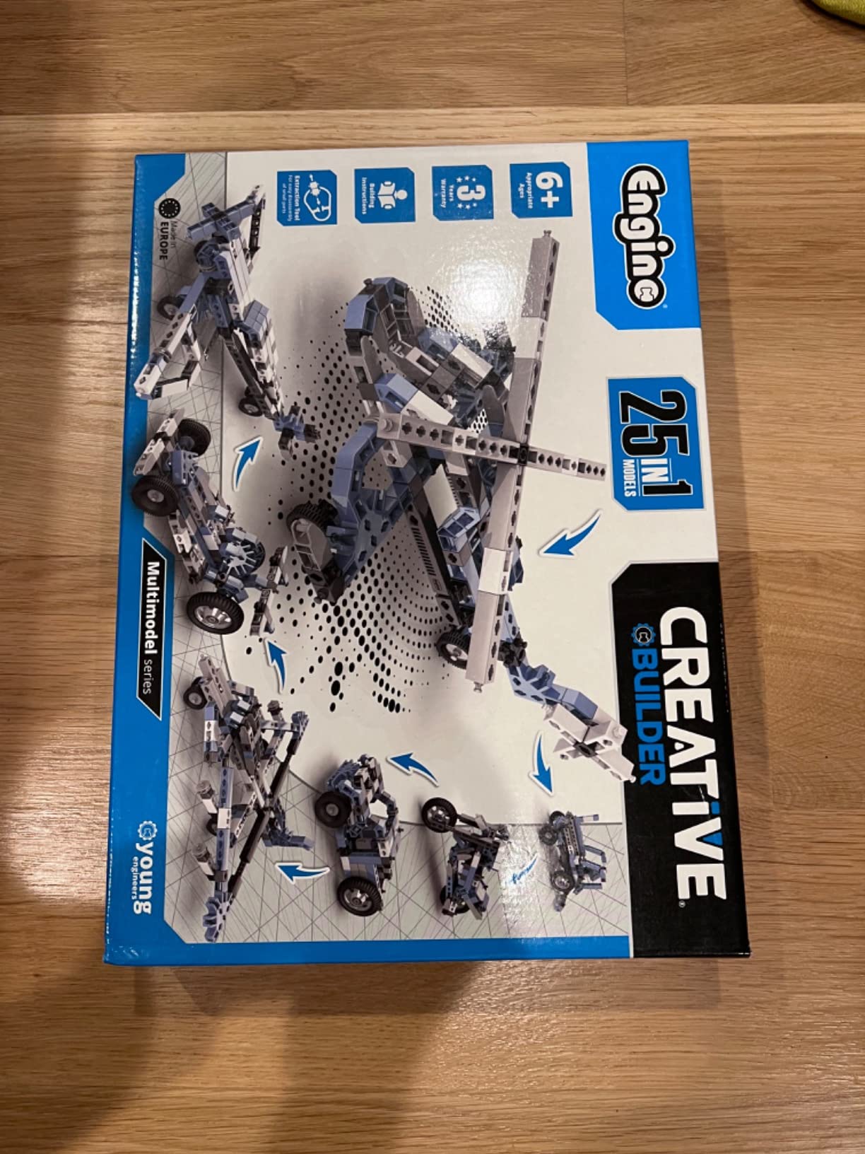 Engino Creative Builder 25 Multimodel set construcție 25 modele mașini