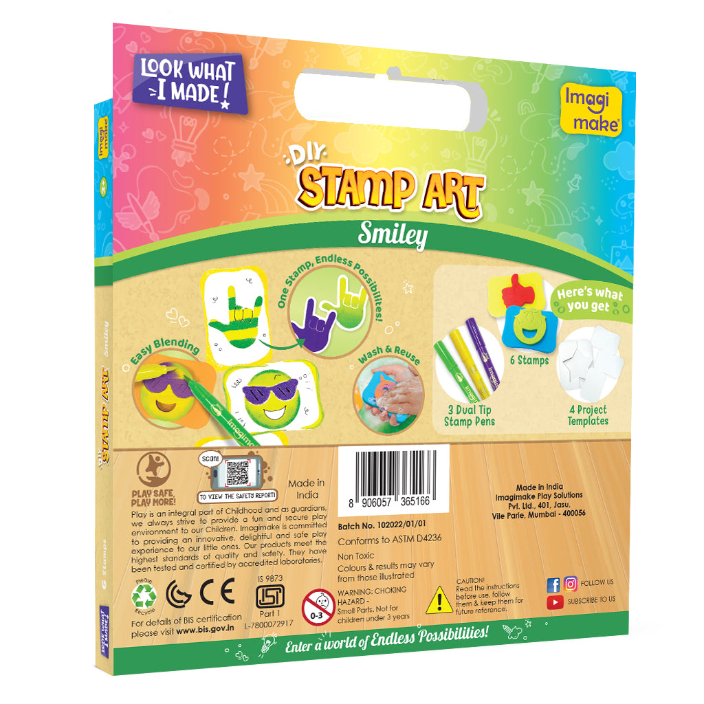 Imagimake Stamp Art Combo Ocean set stampile 4 teme creative