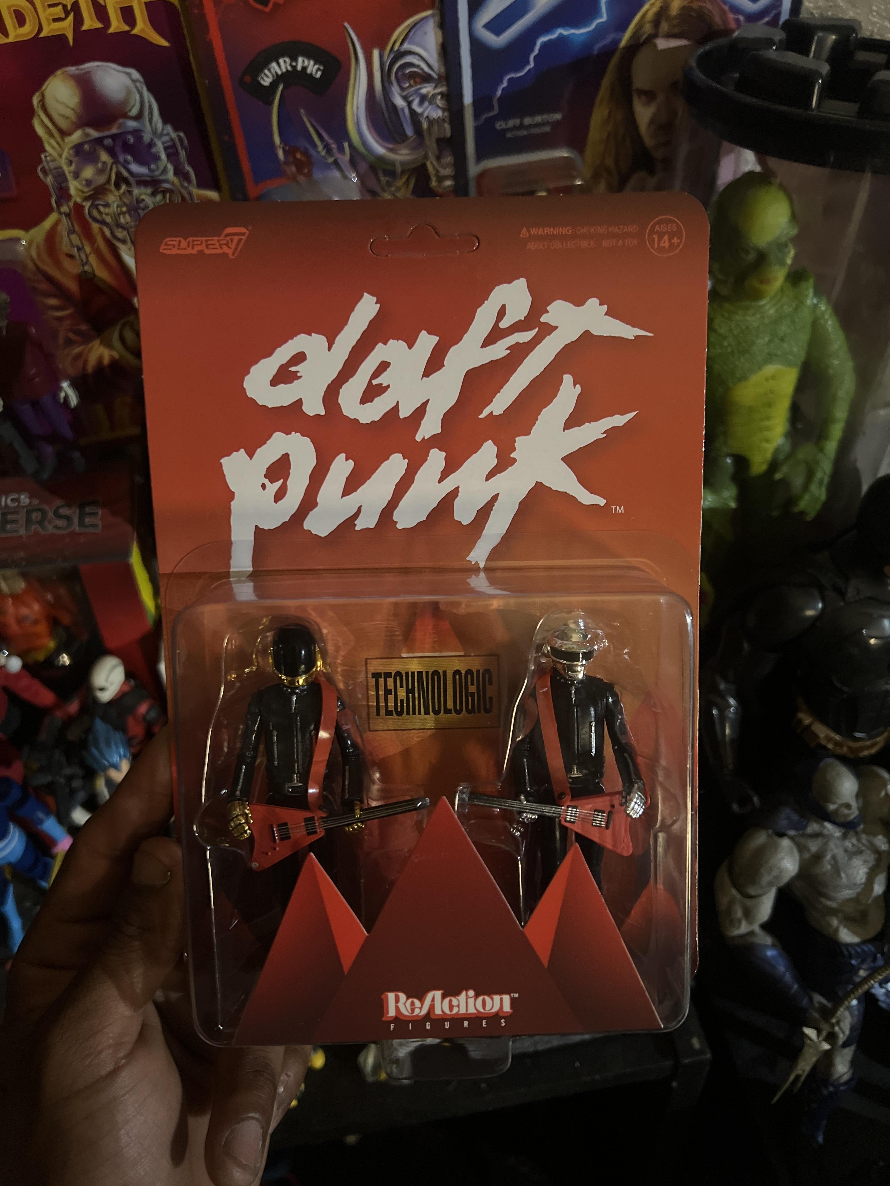 Super7 Daft Punk ReAction figurine Human After All 2-pack