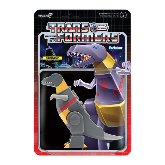 Super7 Transformers Grimlock Dino figurina 9,5 cm T-Rex