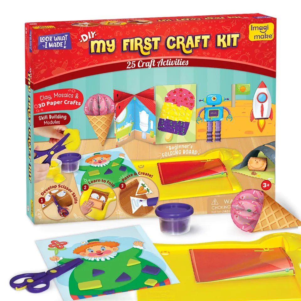 Imagimake My First Craft Kit set creatie 25 activitati