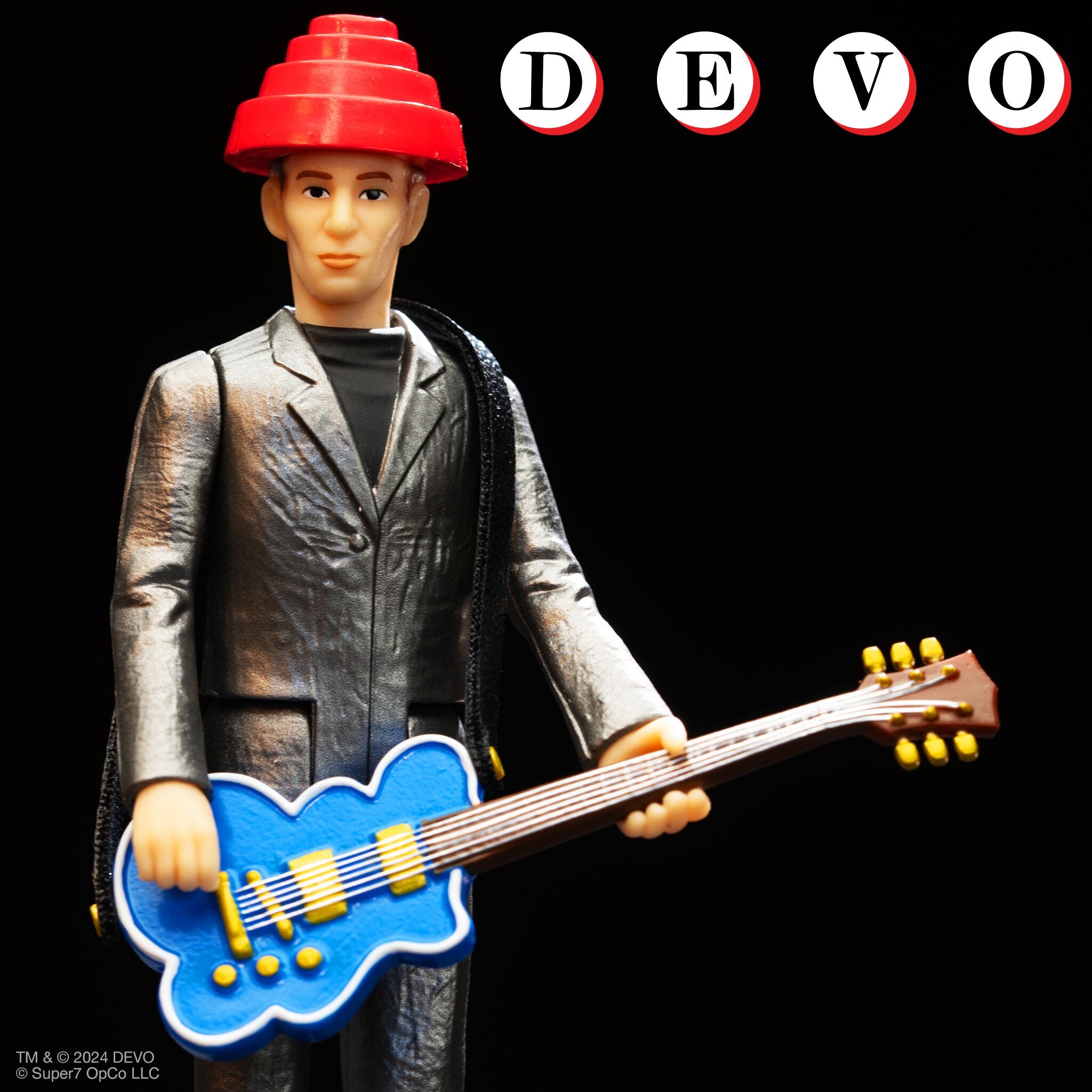 Super7 ReAction Devo Bob Mothersbaugh figurina