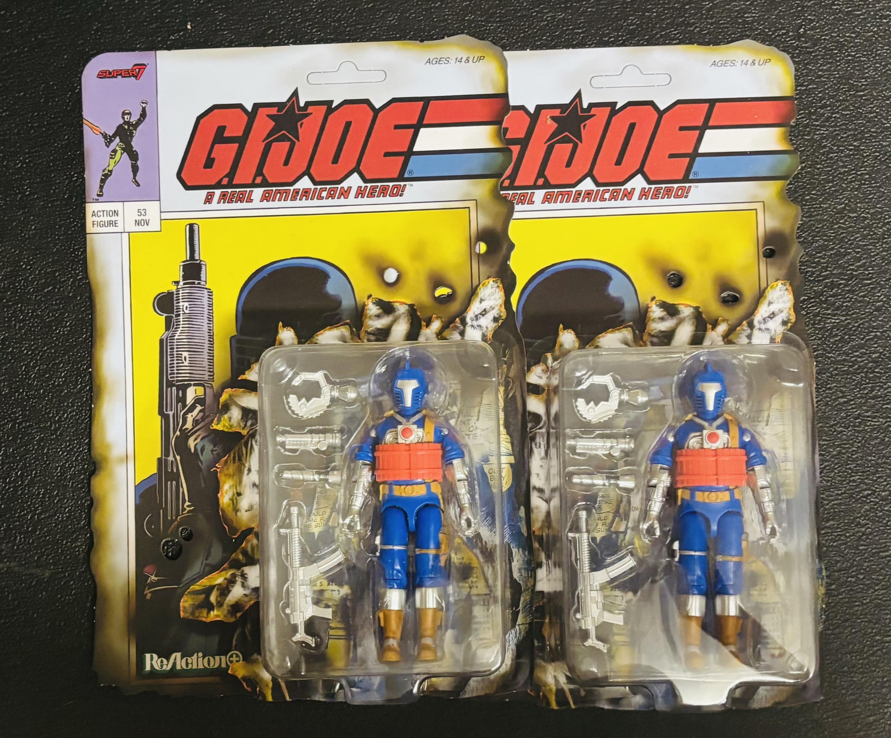 Super7 ReAction+ Cobra B.A.T. figurina 9,5 cm comic